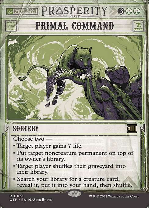 Primal Command [Foil]