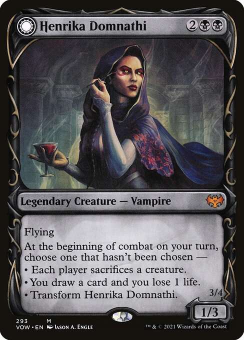 Henrika Domnathi // Henrika, Infernal Seer [Foil]