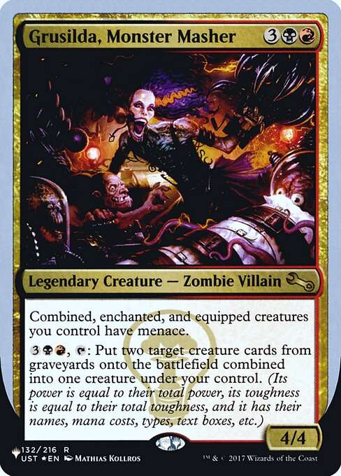 Grusilda, Monster Masher [Foil]