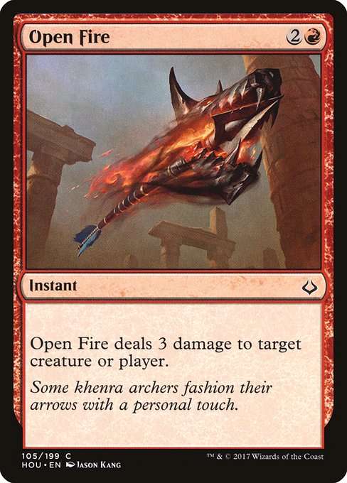 Open Fire [Foil]