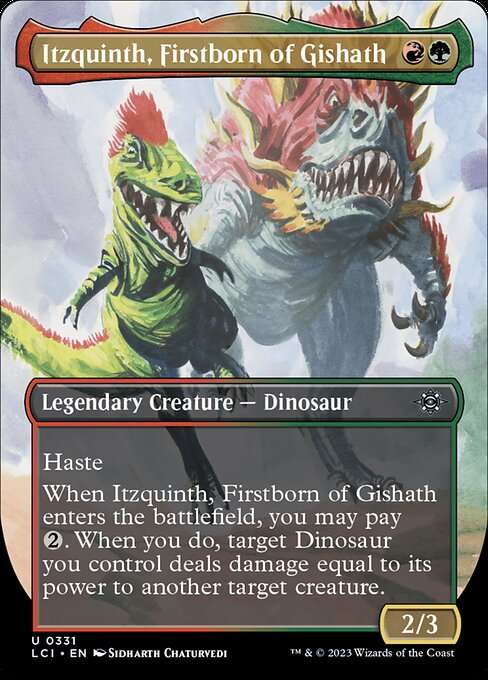 Itzquinth, Firstborn of Gishath [Foil]