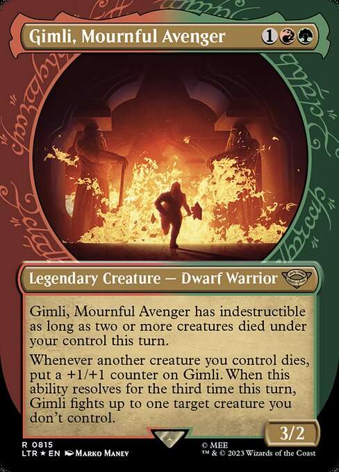 Gimli, Mournful Avenger [Foil]