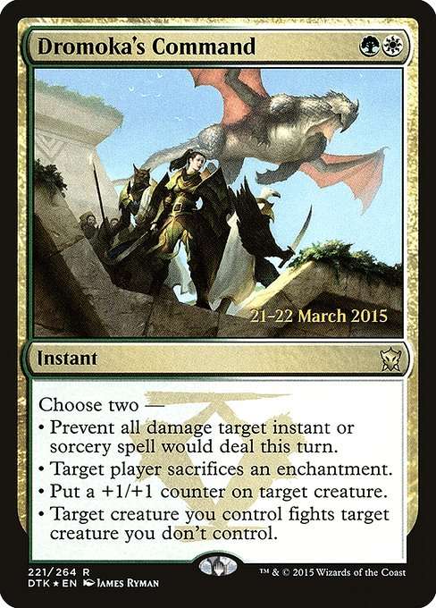 Dromoka's Command [Foil]