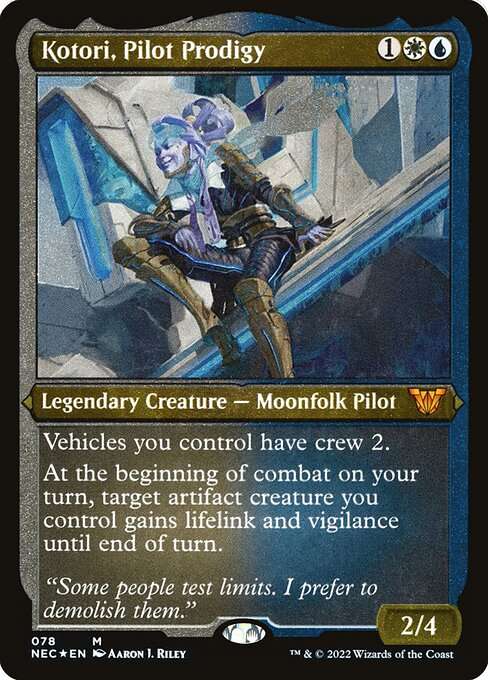 Kotori, Pilot Prodigy [Etched]
