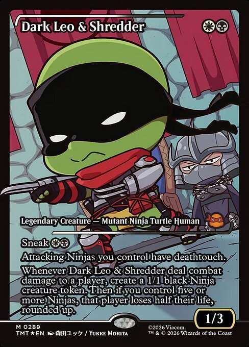 Dark Leo & Shredder [Foil]