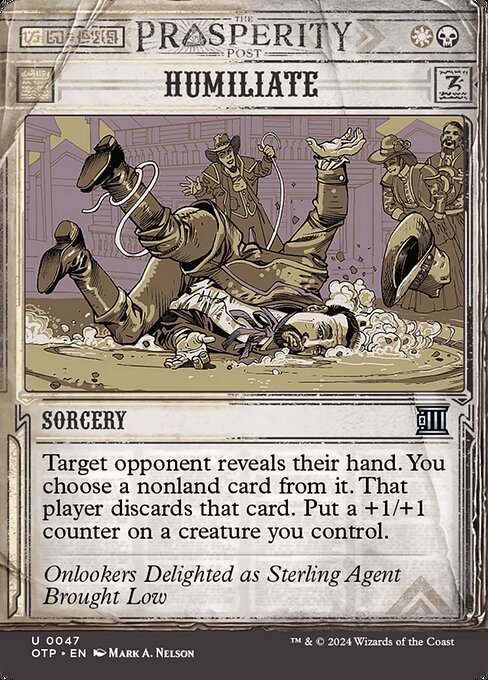 Humiliate [Foil]