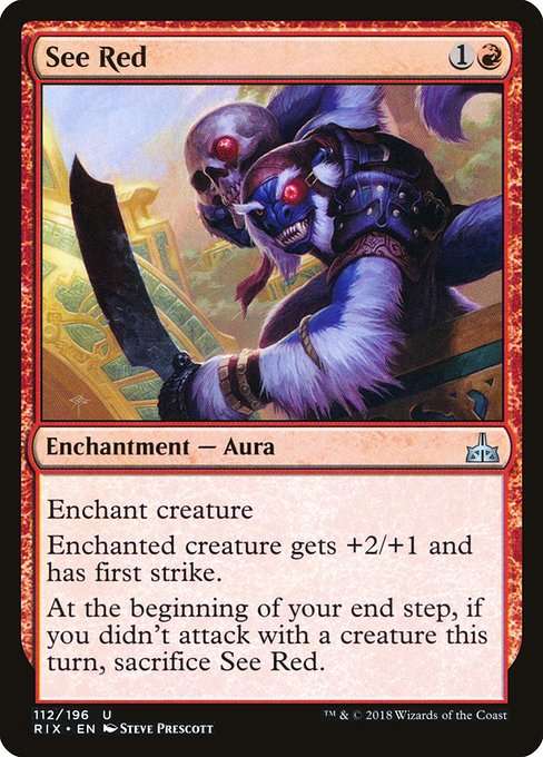 See Red [Foil]