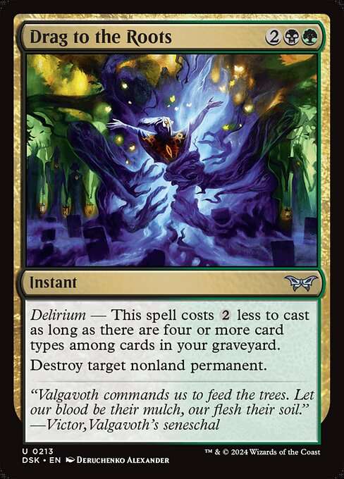 Drag to the Roots [Foil]