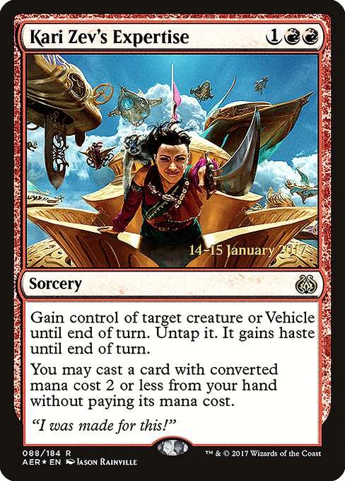 Kari Zev's Expertise [Foil]