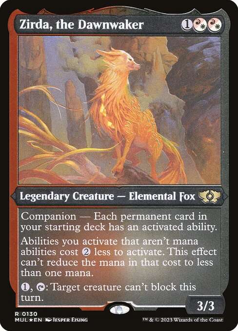 Zirda, the Dawnwaker [Etched]