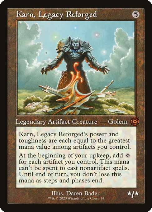 Karn, Legacy Reforged [Foil]