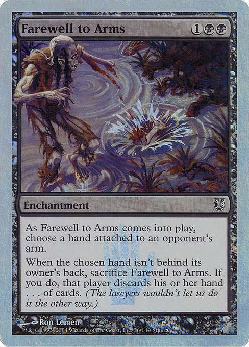 Farewell to Arms [Foil]