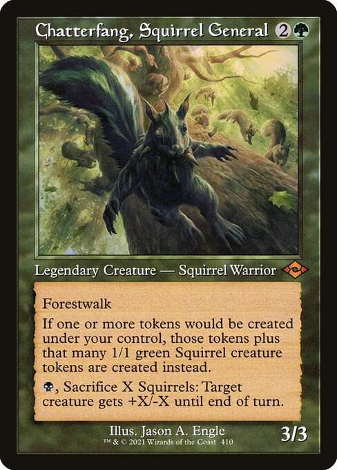 Chatterfang, Squirrel General [Etched]