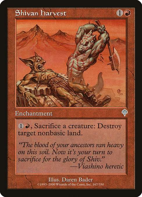 Shivan Harvest [Foil]