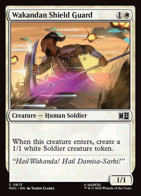 Wakandan Shield Guard