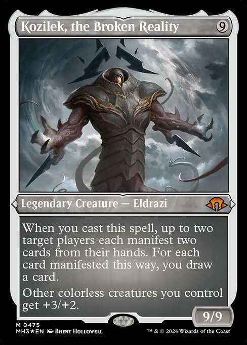 Kozilek, the Broken Reality [Etched]