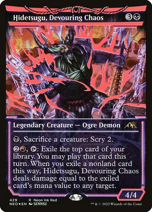 Hidetsugu, Devouring Chaos [Foil]