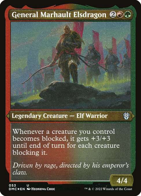 General Marhault Elsdragon [Etched]
