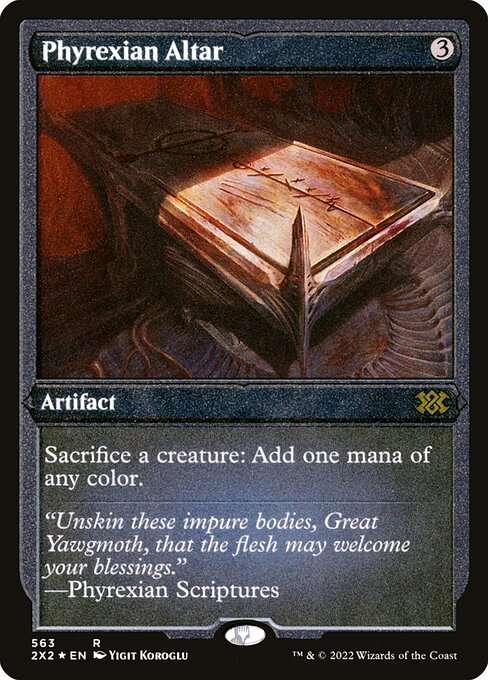 Phyrexian Altar [Etched]