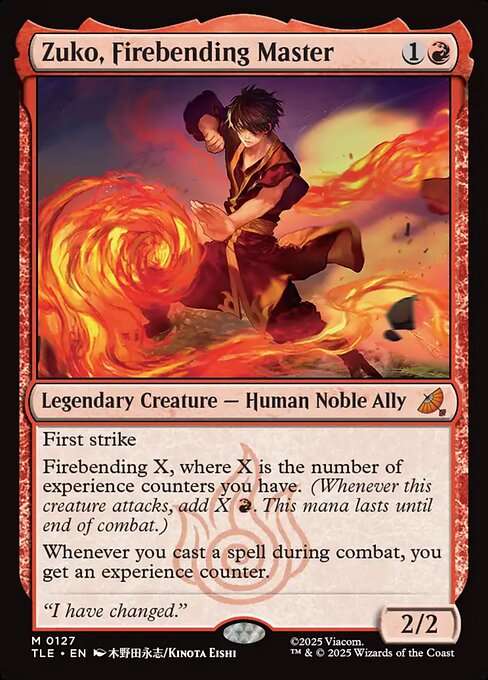 Zuko, Firebending Master [Foil]