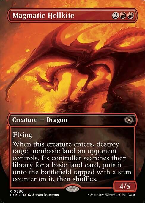 Magmatic Hellkite // Magmatic Hellkite [Foil]