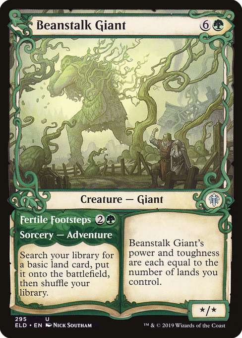 Beanstalk Giant // Fertile Footsteps [Foil]