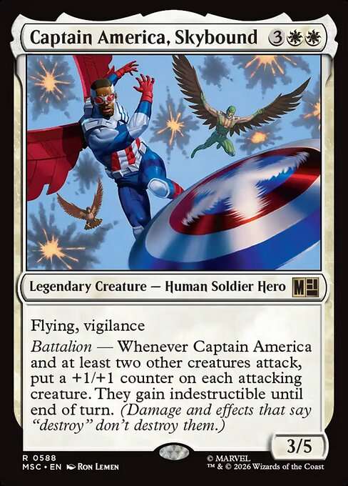 Captain America, Skybound [Foil]