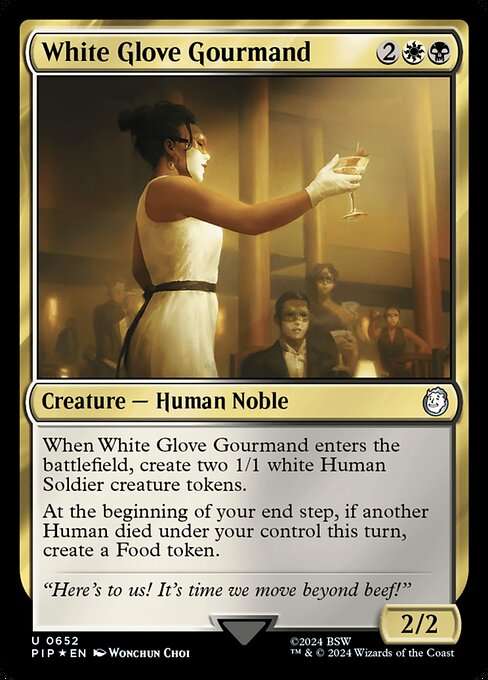 White Glove Gourmand [Foil]