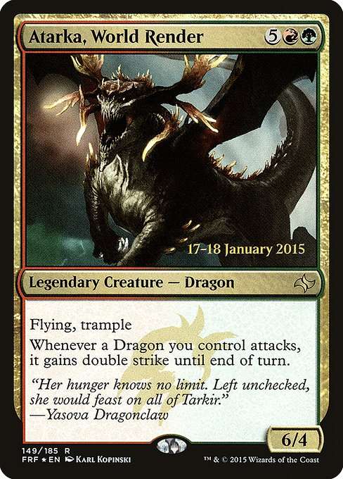 Atarka, World Render [Foil]