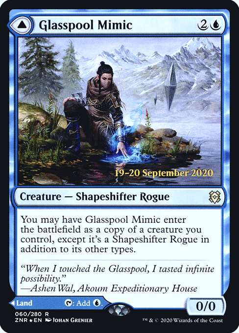 Glasspool Mimic // Glasspool Shore [Foil]