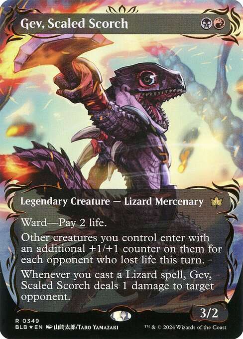 Gev, Scaled Scorch [Foil]