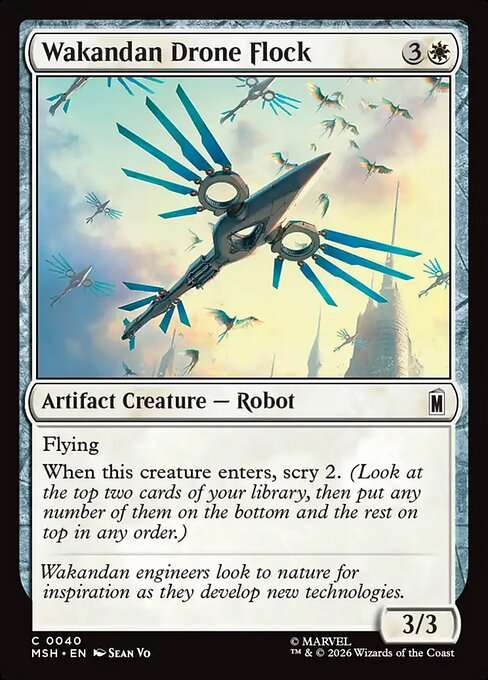 Wakandan Drone Flock [Foil]