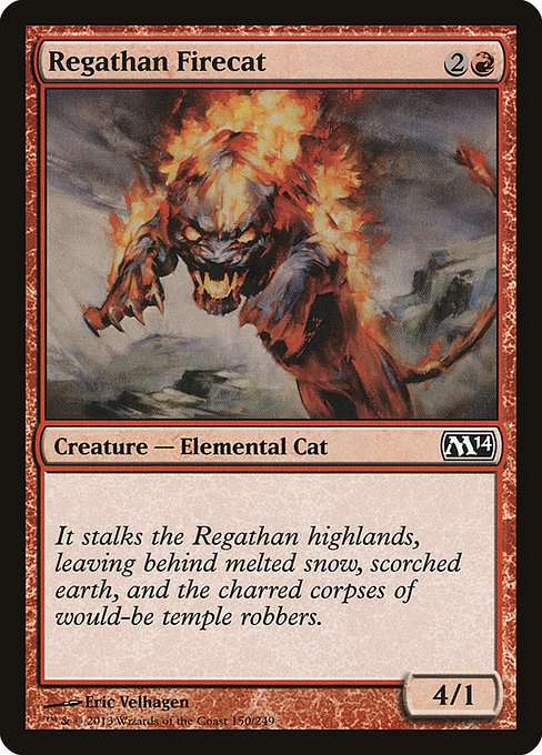 Regathan Firecat [Foil]