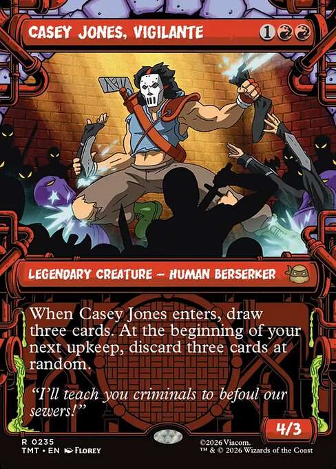 Casey Jones, Vigilante [Foil]