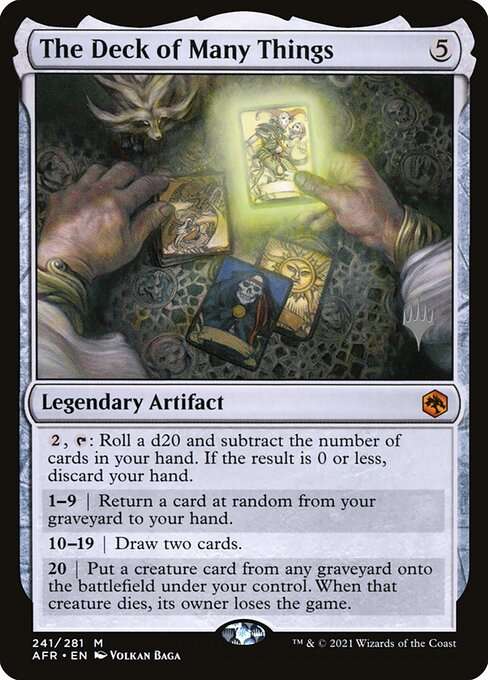 The Deck of Many Things [Foil]