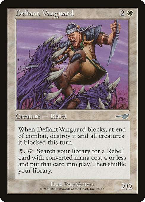 Defiant Vanguard [Foil]