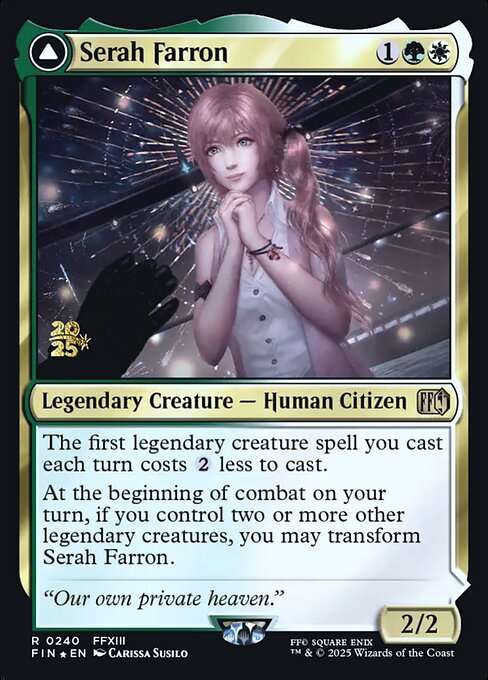 Serah Farron // Crystallized Serah [Foil]