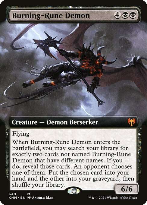 Burning-Rune Demon [Foil]