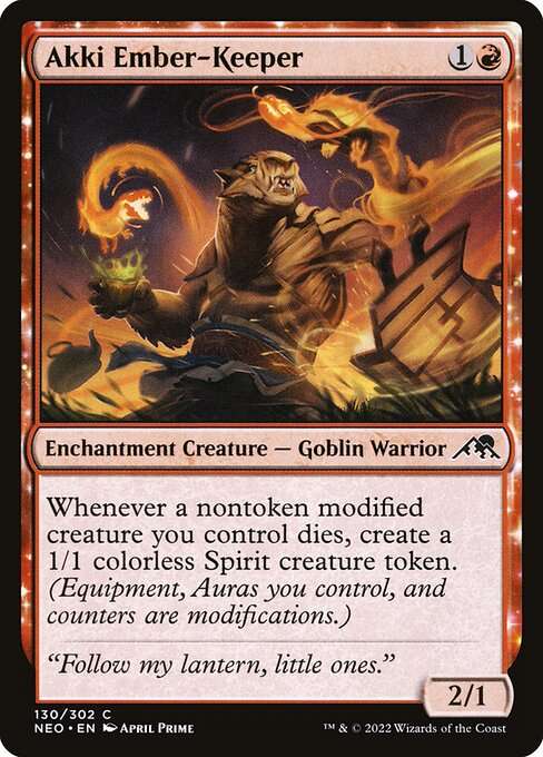 Akki Ember-Keeper [Foil]