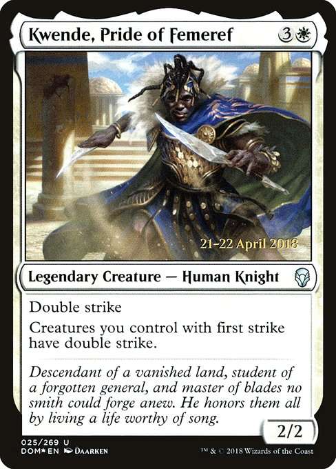 Kwende, Pride of Femeref [Foil]