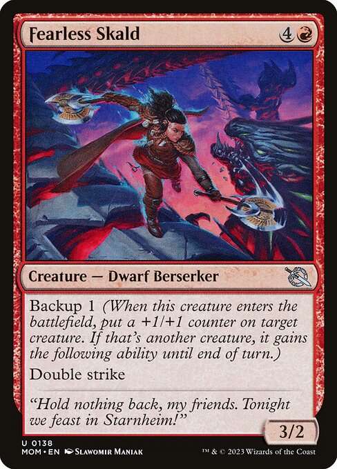 Fearless Skald [Foil]