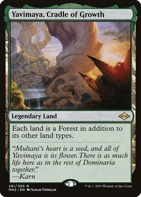 Yavimaya, Cradle of Growth [Foil]
