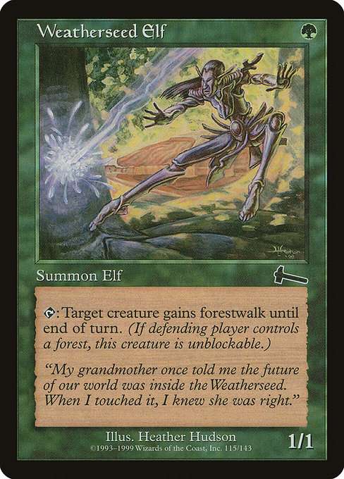 Weatherseed Elf [Foil]