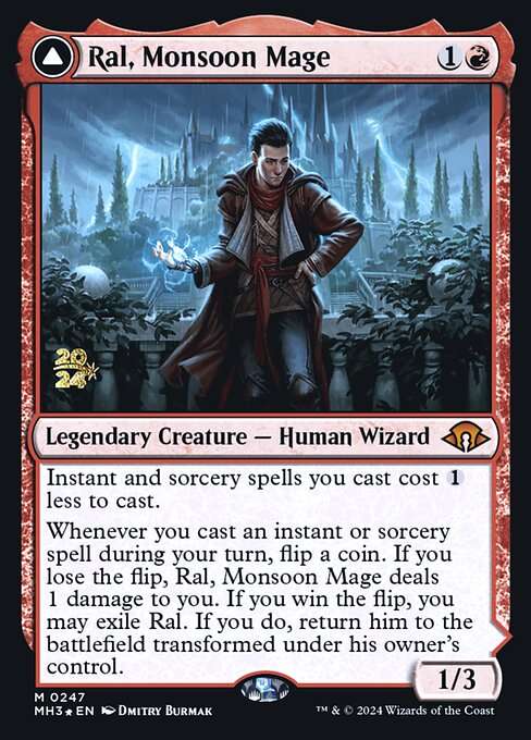 Ral, Monsoon Mage // Ral, Leyline Prodigy [Foil]