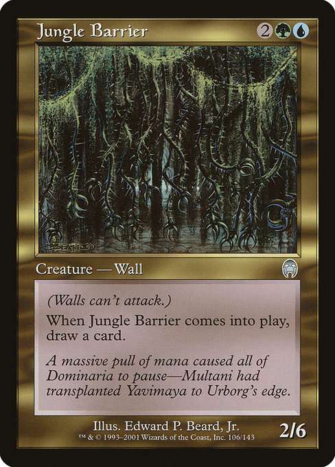 Jungle Barrier [Foil]
