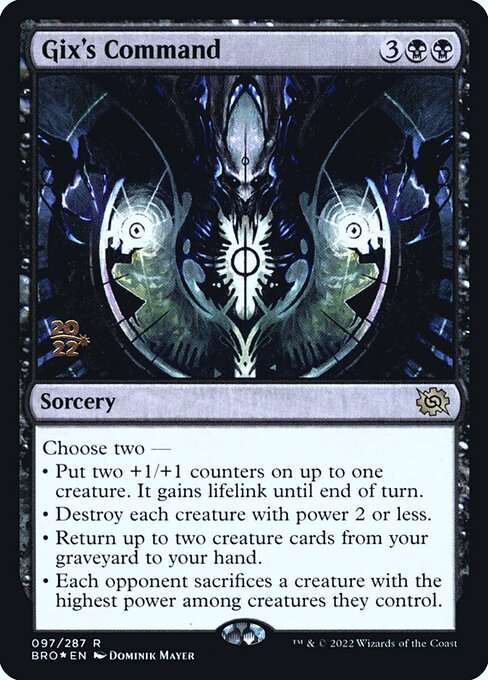 Gix's Command [Foil]