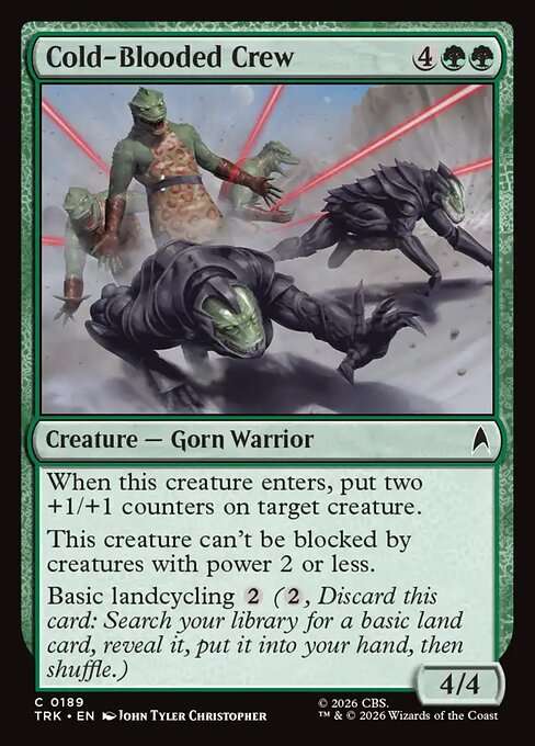 Cold-Blooded Crew [Foil]