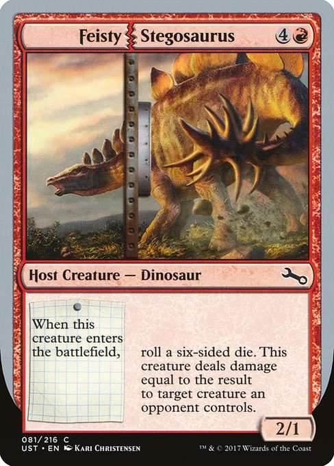 Feisty Stegosaurus [Foil]