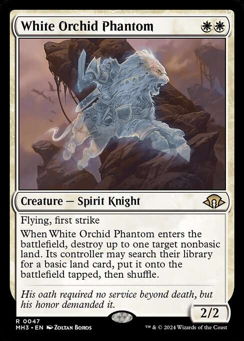 White Orchid Phantom [Foil]