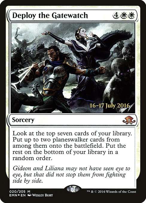 Deploy the Gatewatch [Foil]